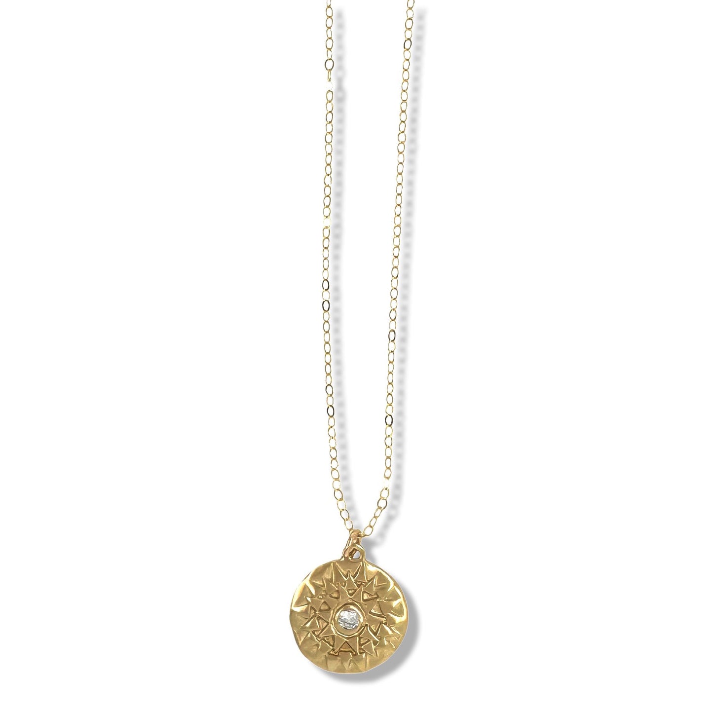 213NLG - Surya Necklace in Gold