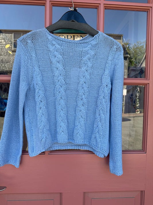 Alessa Cable Crew Sweater