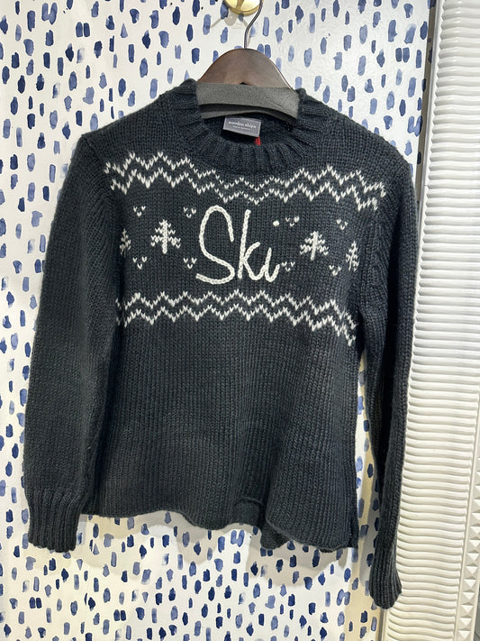 Retro Ski Crew Neck Sweater