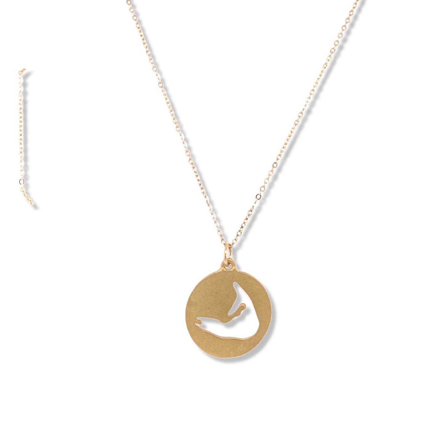 706NLG - Downtown Nantucket Necklace in Gold