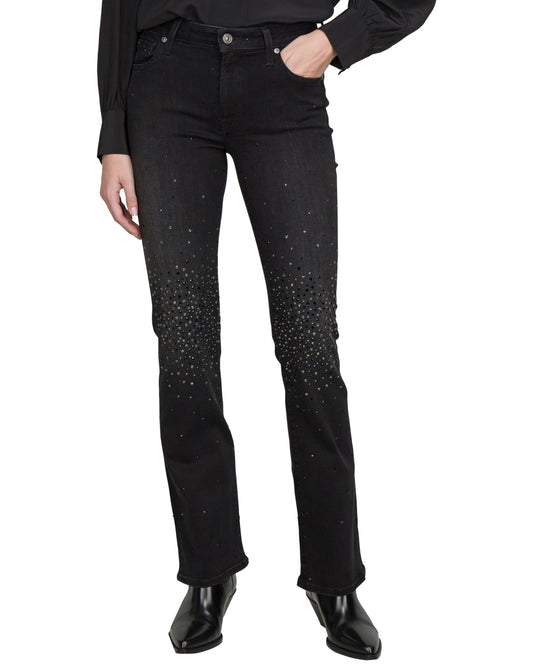 7 For All Tailorless Bootcut With Crystals