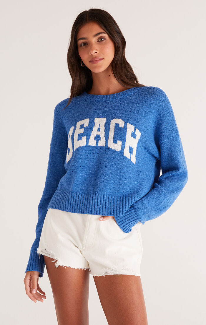 Z Supply Beach Sweater in Federal Blue