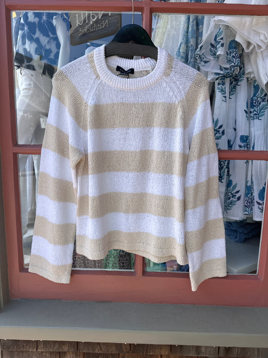 Raglan Stripe Sweater