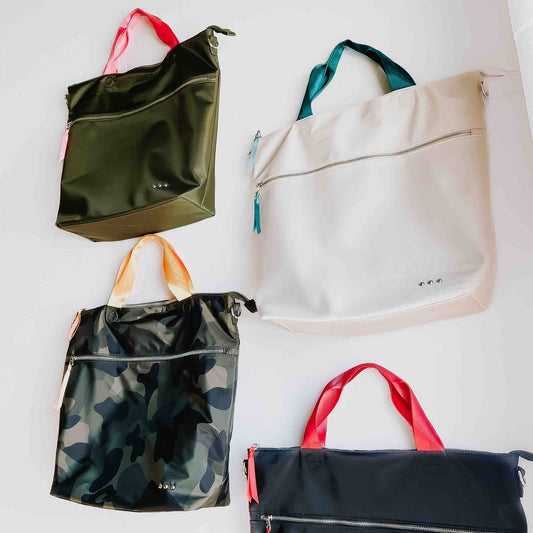 Pretty Simple Nelly Nylon Crossbody Bag (3 Colors)