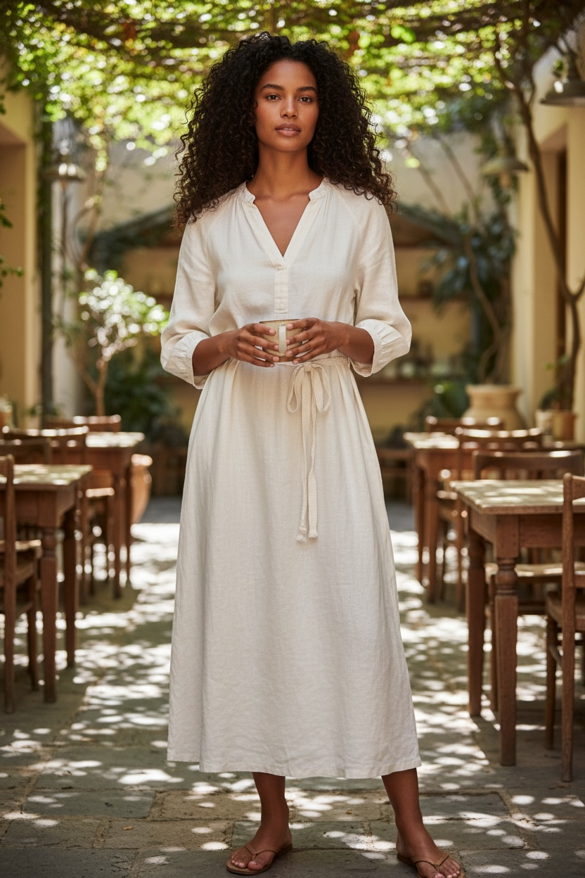 Dakota Linen Dress (3 colors)