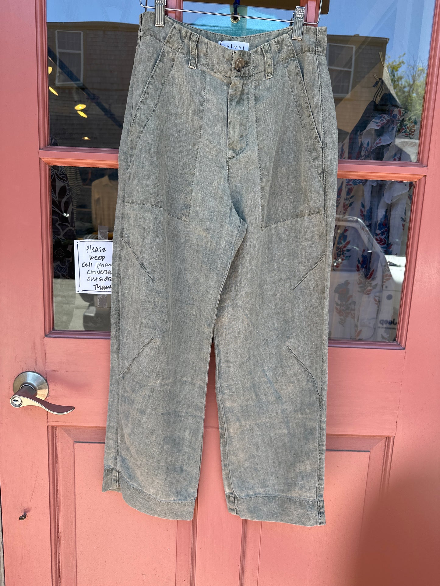 Velvet by Graham & Spencer Issa Linen pant
