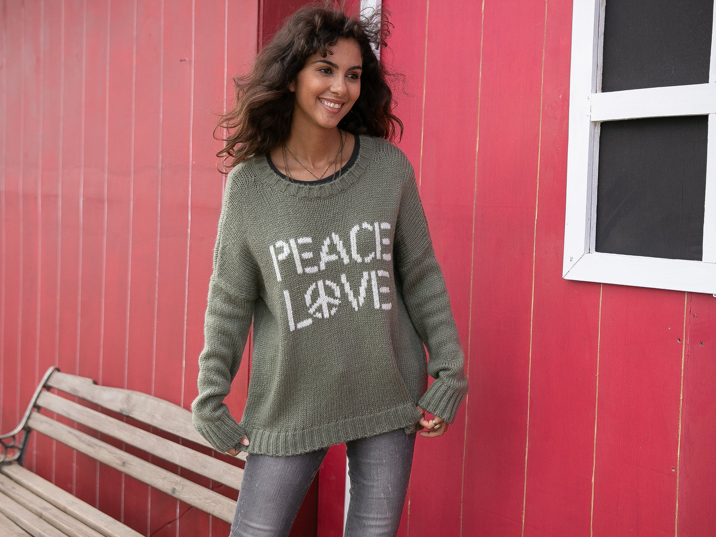 Wooden Ships Peace Love Crew (2 Colors)
