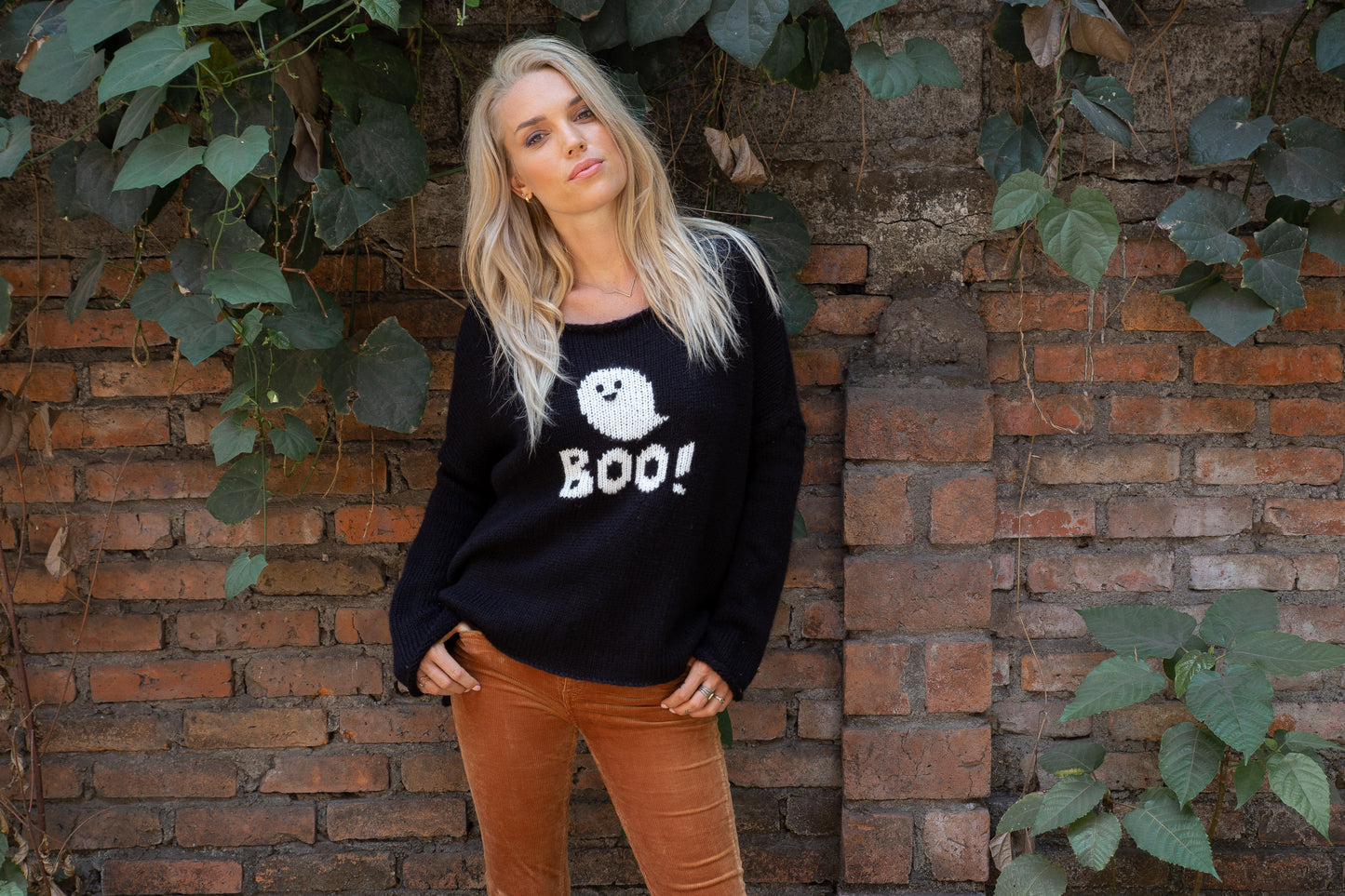 Wooden Ships Boo Sweater