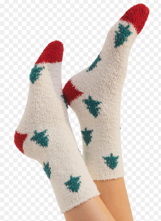 Z Supply Plush Tree Socks