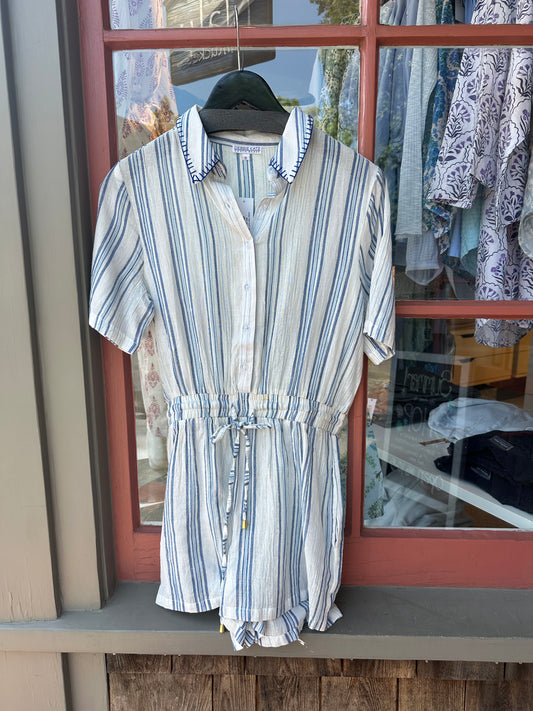 Debbie Katz Sachi Striped Romper