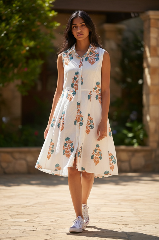 Amelia Dress in Belini