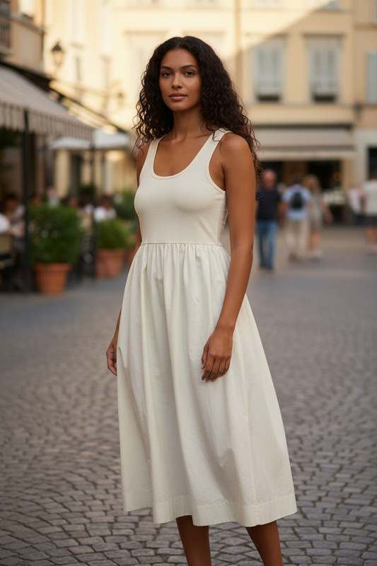 Kenzie Maxi Dress in Cloud