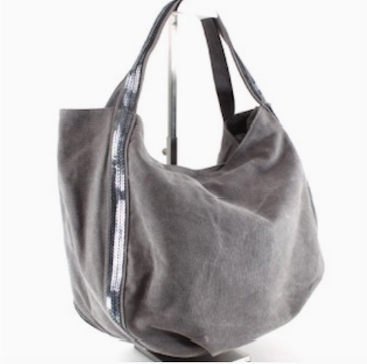 Sequin canvas Tote