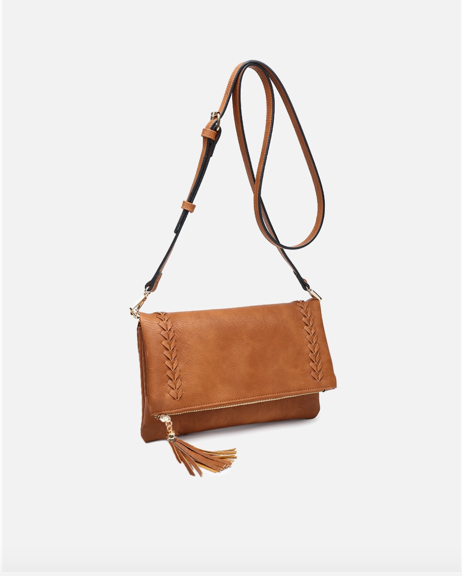 Isadora Whipstitch Clutch/Crossbody