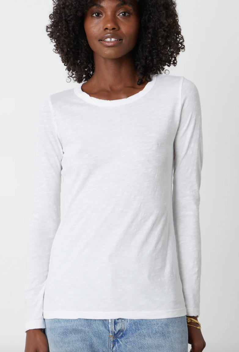 Velvet by Graham & Spencer Lizzie Long Sleeve Tee