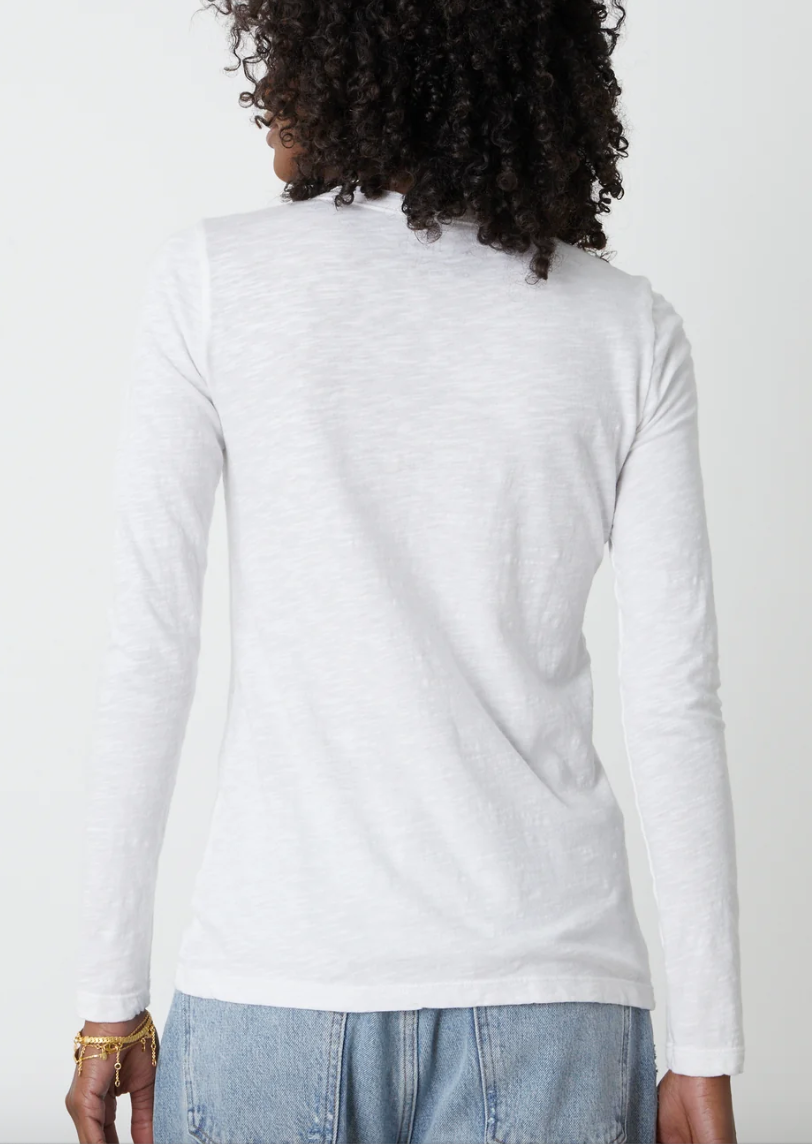 Velvet by Graham & Spencer Lizzie Long Sleeve Tee