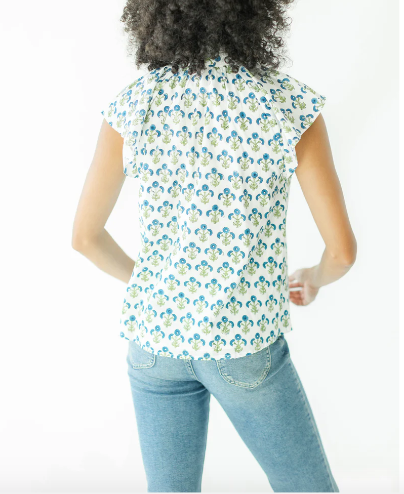 Victoria Dunn Bays Blouse in Buttercup