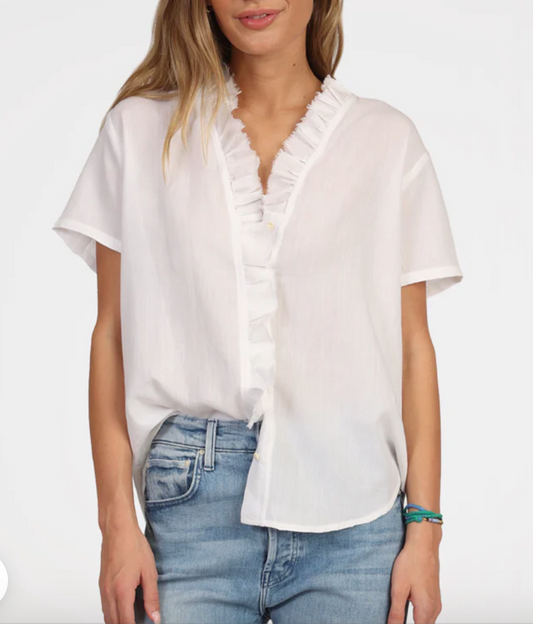 Dylan Everly Ruffle Blouse