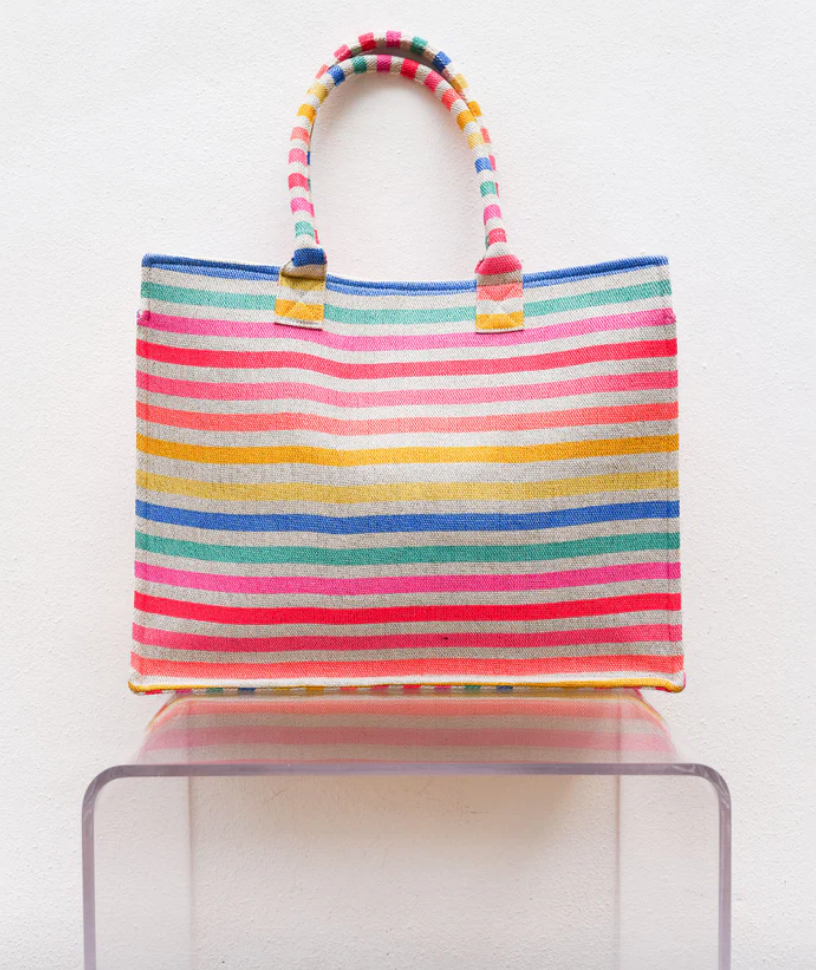 Debbie Katz Rainbow Tote (small)