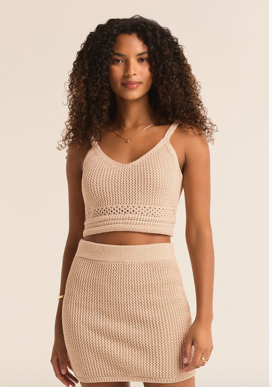 Z Supply Embrie Crochet Tank