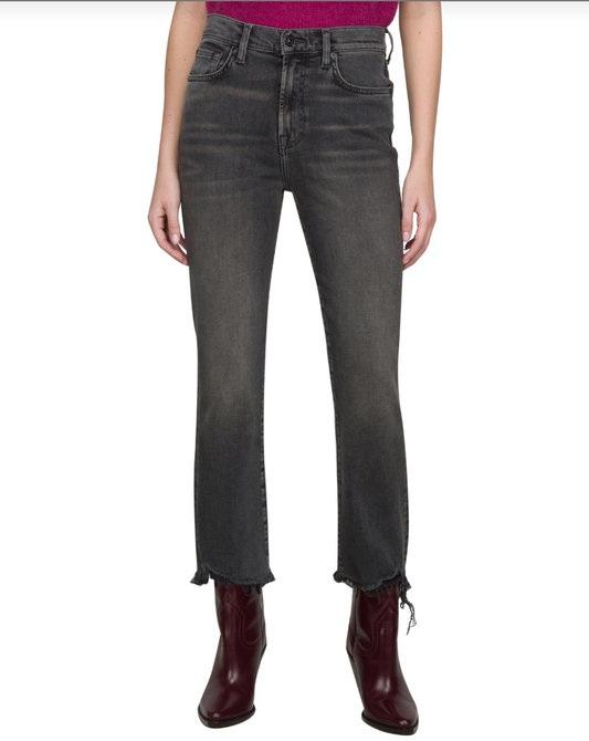 7 For All Mankind High Waist Slim Kick