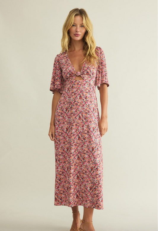Mavis Dulce Floral Midi Dress