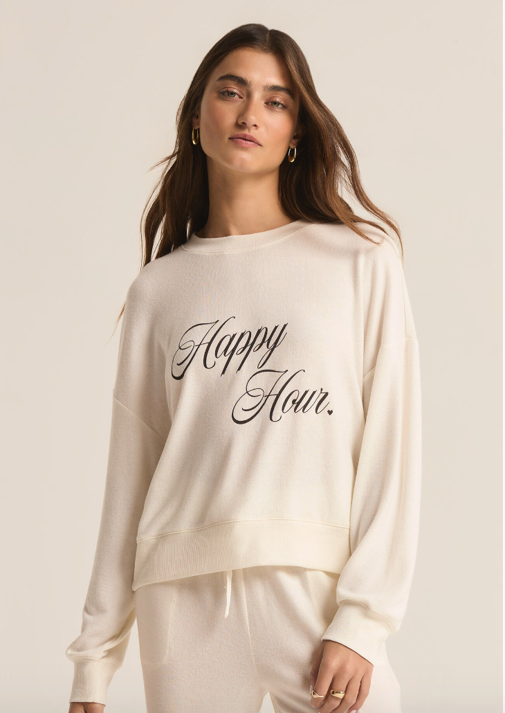 Z Supply Happy Hour Sweatshirt