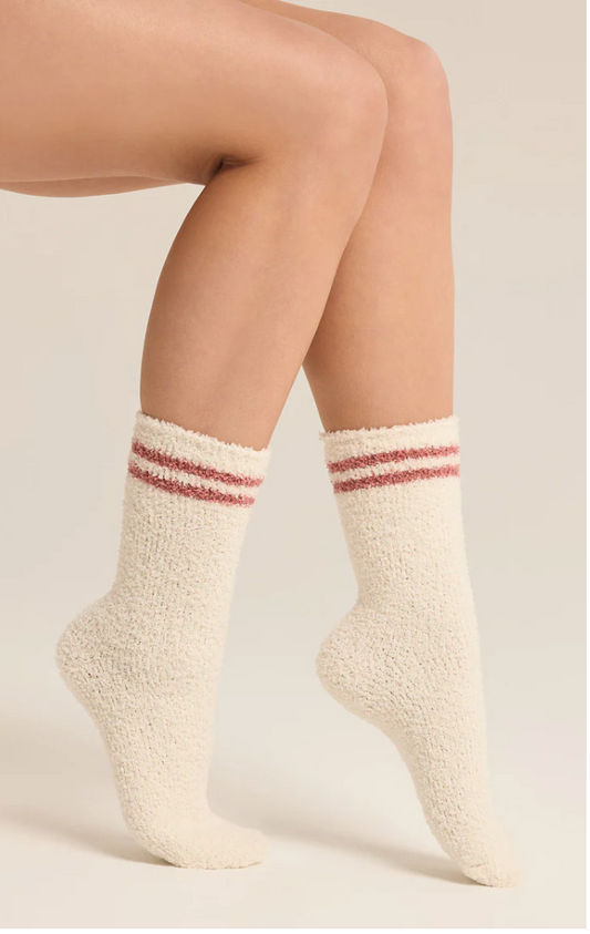 Z Supply Fairisle Heart Sock 2 Pack