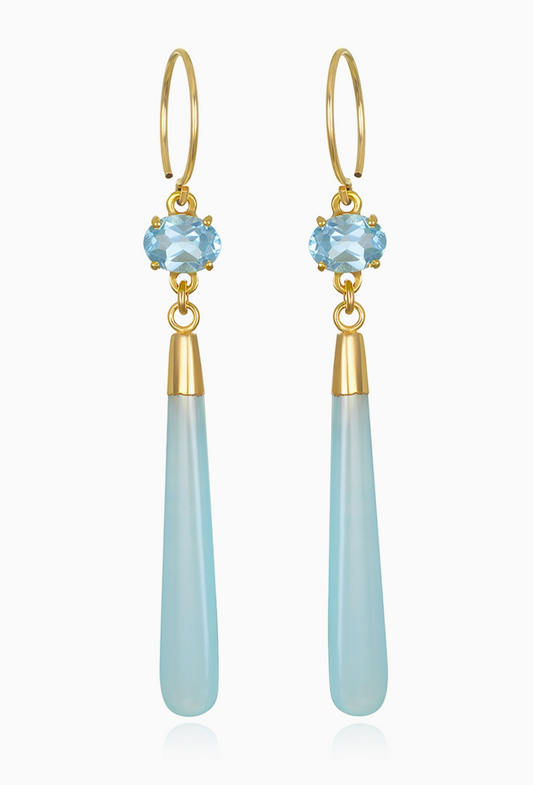 Gem Drop Earrings