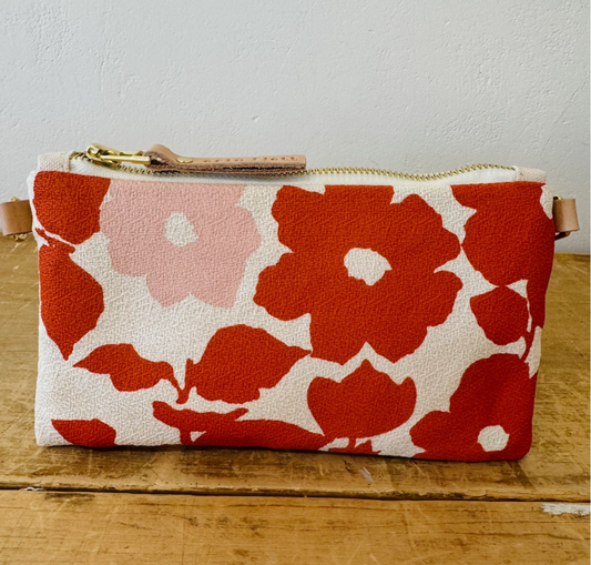 Anita Ellie Wristlet in Anthro Orange