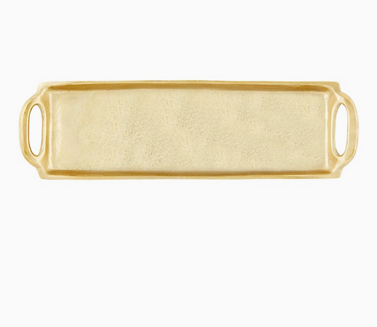 Small Aluminum Gold Tray
