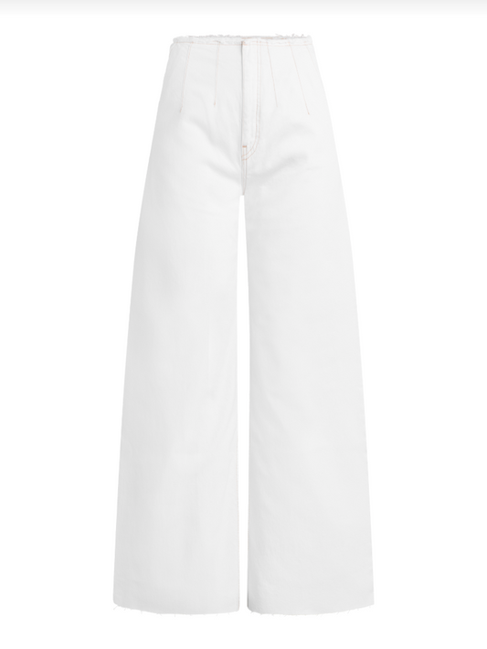 James High Rise Darted Wide Leg Jean