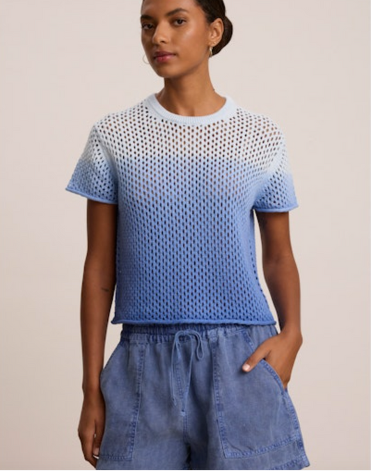 Velvet by Graham & Spencer Poppy Sweater Top in Horizon