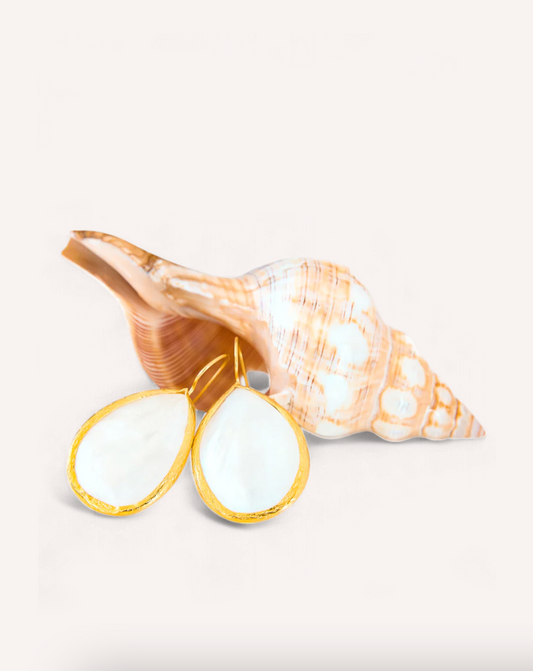 Mina Mother of Pearl Earring