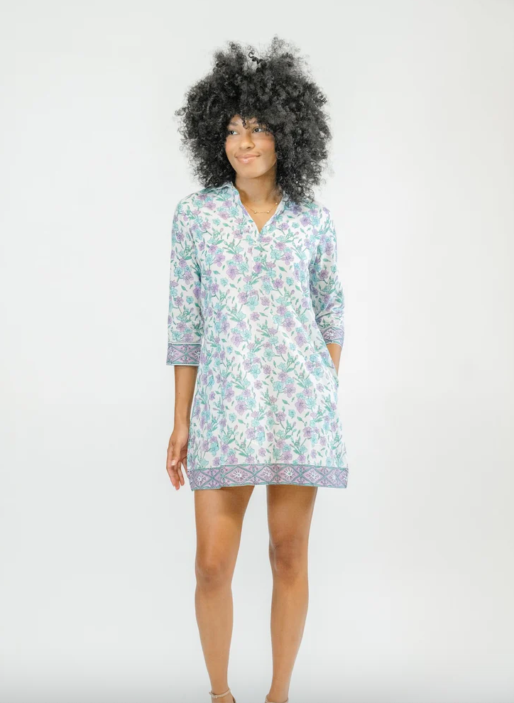 Sully Mandarin Mini Dress
