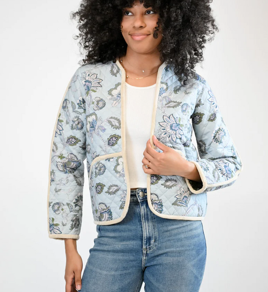 Scarlett Jacket in Twilight Floral