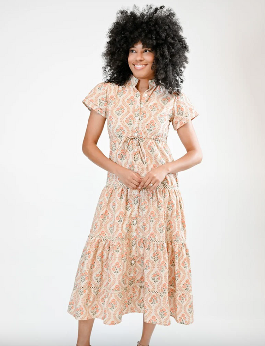 Hurley Maxi Dress in Burnt Orchid