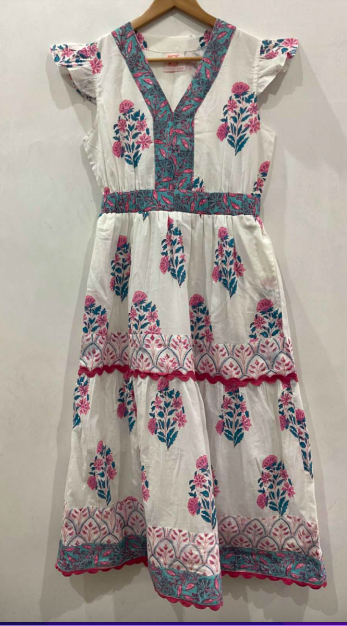 Hallie Dress in Bermuda