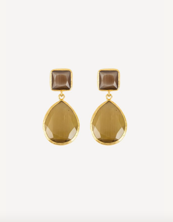 Toni Earring in Honey or Rose