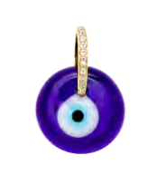 Evil Eye Charm in Blue or White