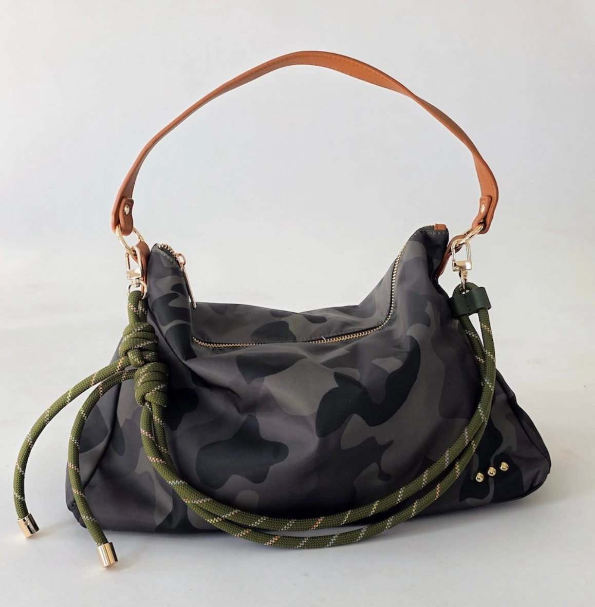 Nikki Nylon Slouchy Hobo Bag (3 colors)