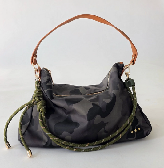Nikki Nylon Slouchy Hobo Bag (3 colors)