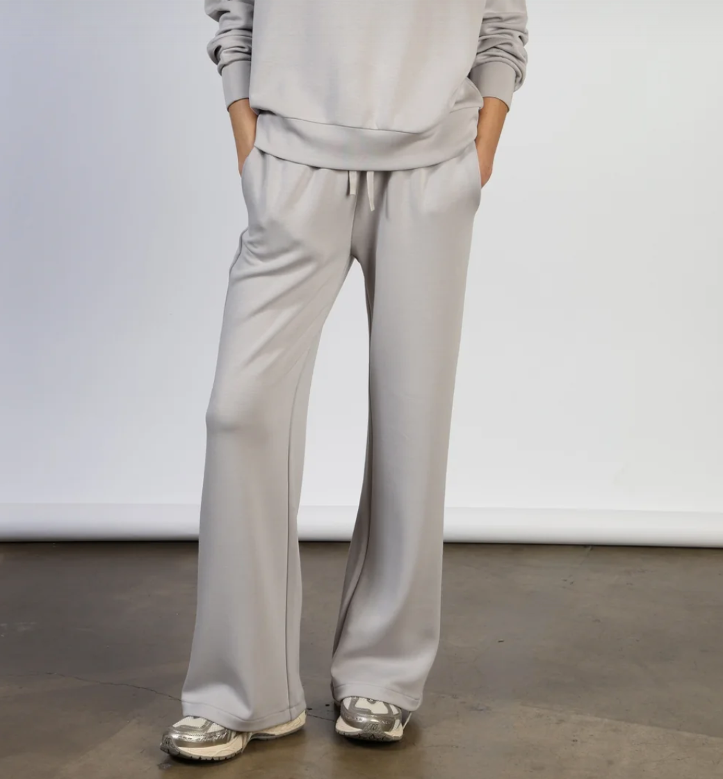 The Saturday Pant in Heather Grey