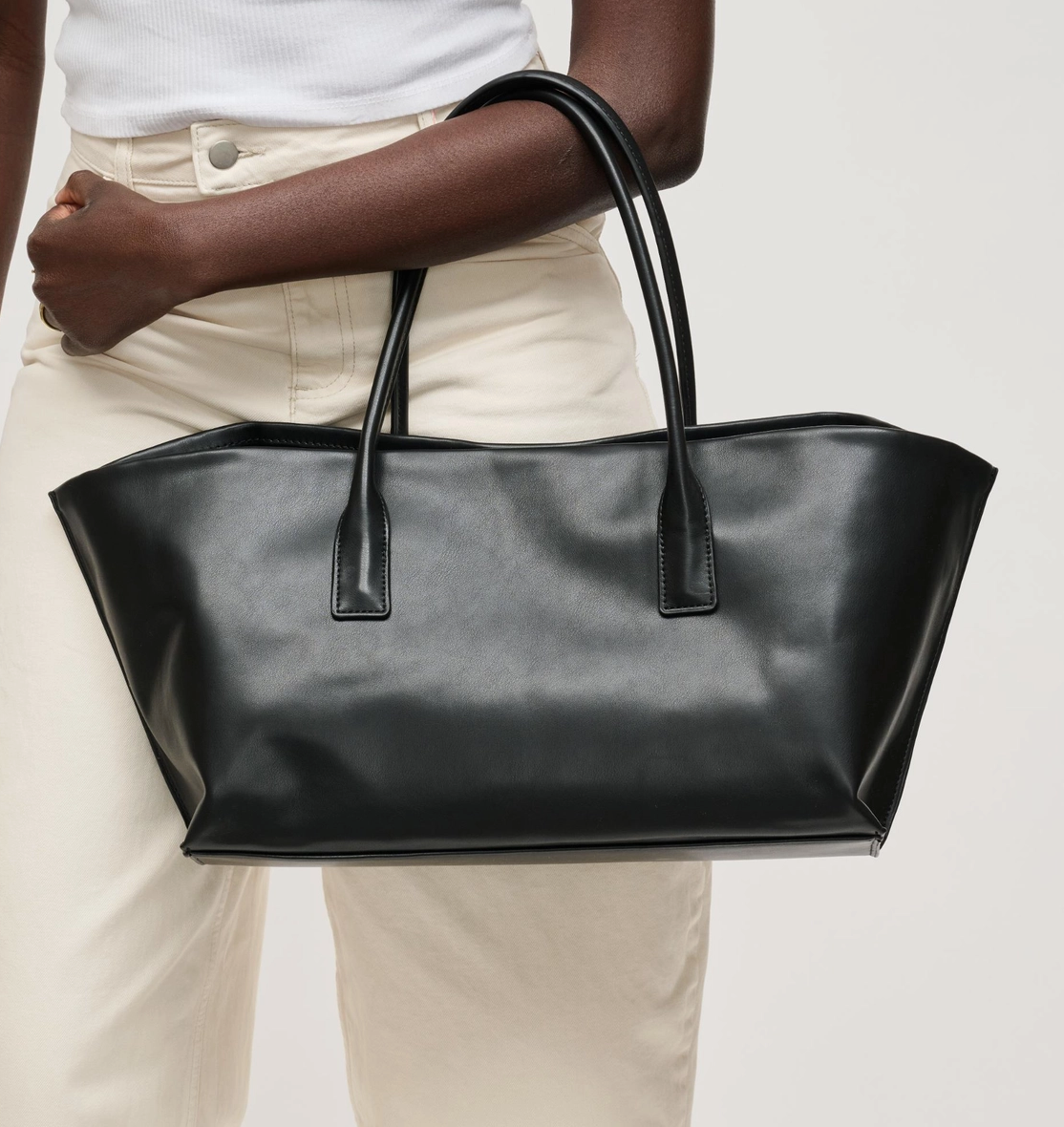 Levi Vegan Leather Tote in 3 colors