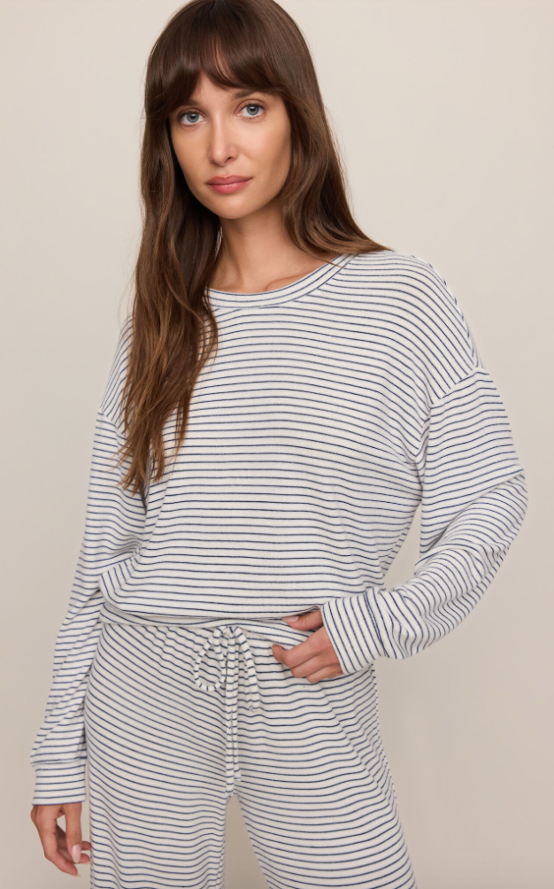 Classic Striped LS Top