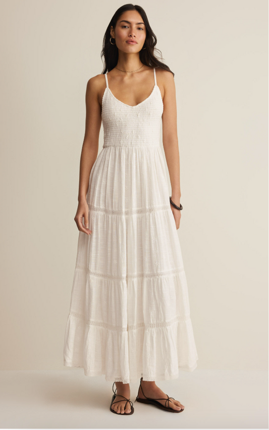 Z Supply Behati Eyelet Midi Dress
