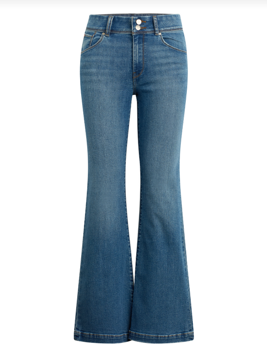 Hudson Dana High Rise Flare in Tranquil