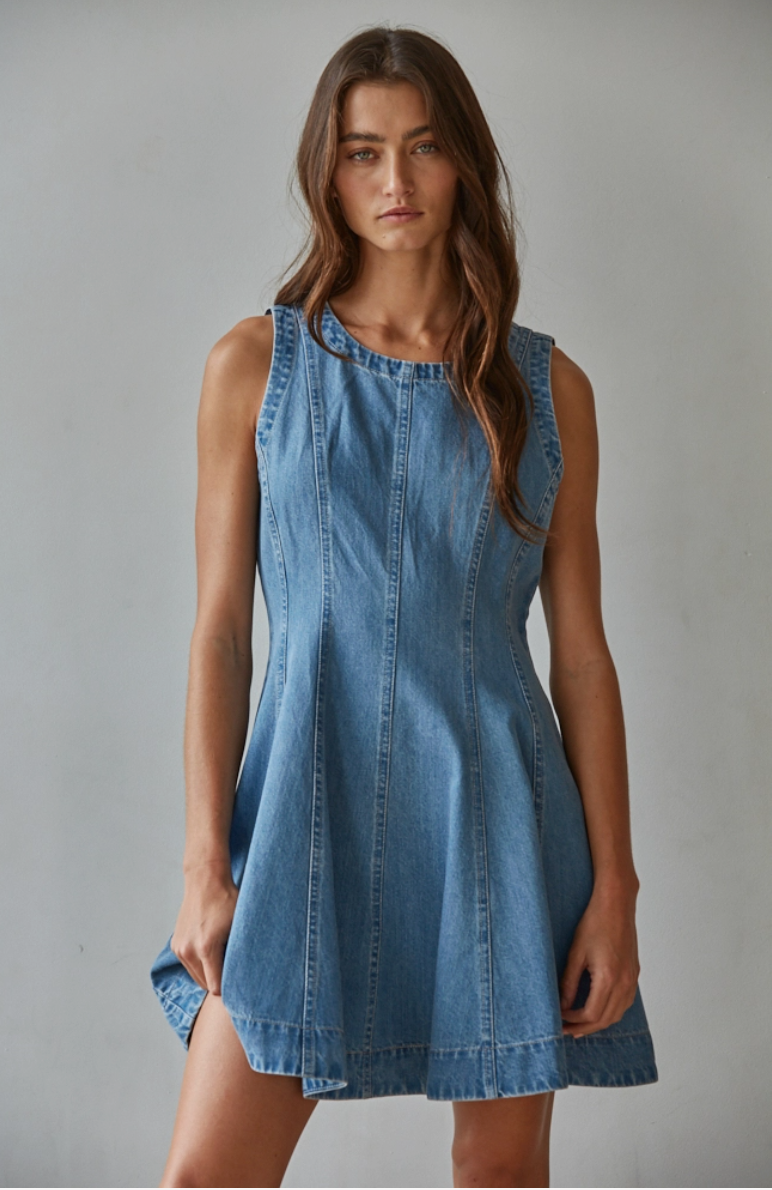 Denim Mini Dress