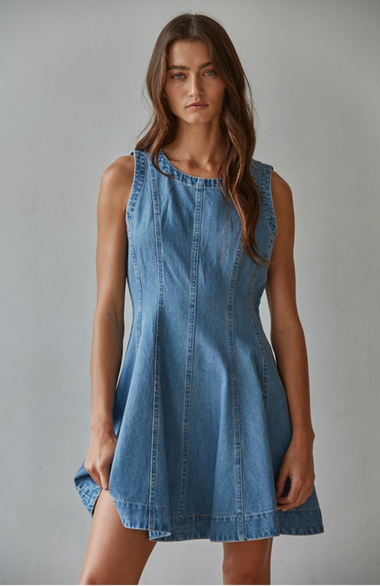 Denim Mini Dress