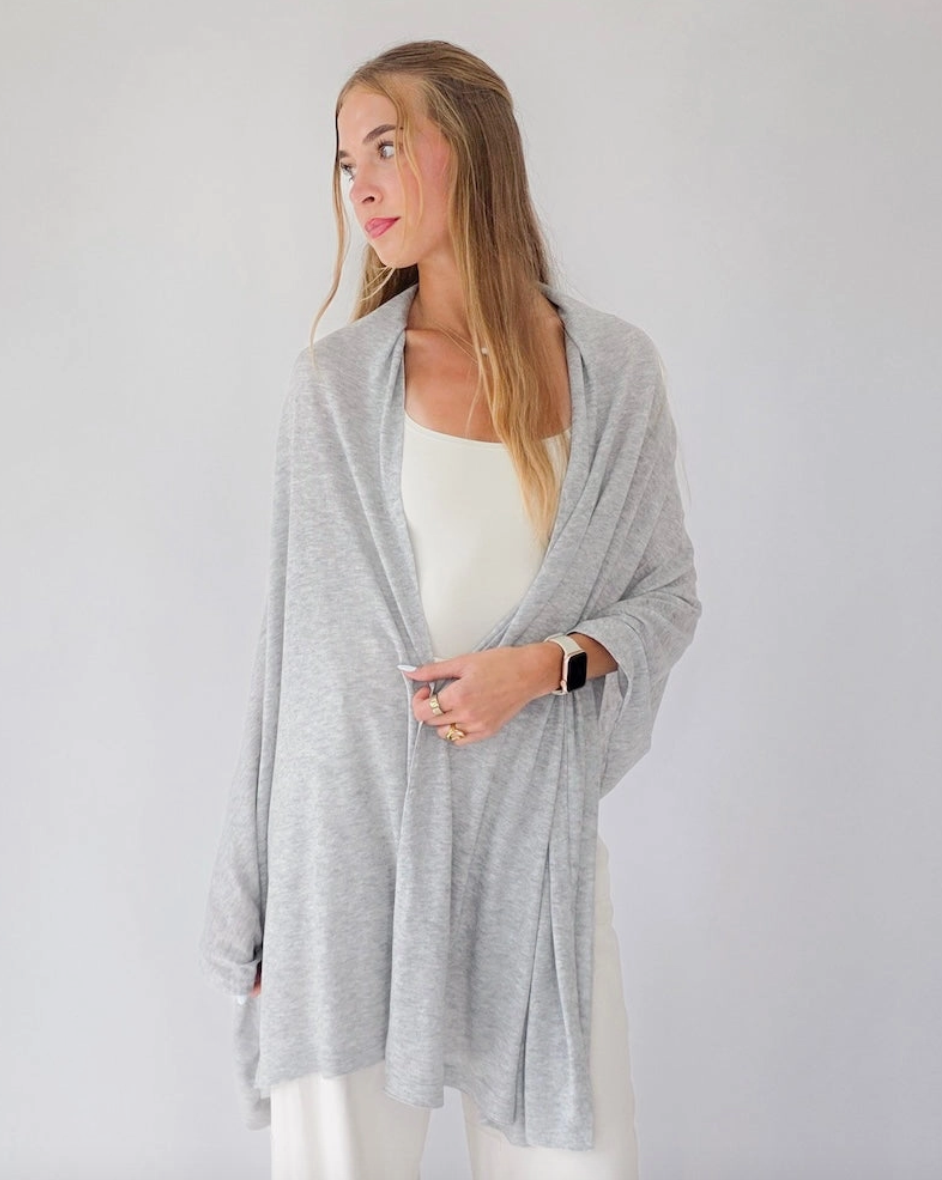 Catalina Cashmere Blend Travel Wrap